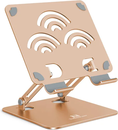 Vista 8 de Soporte Ajustable para Tablet de Escritorio, Soporte de Aluminio Premium para iPads, Tablets, Kindles, Switch, Teléfonos y Todos los Dispositivos