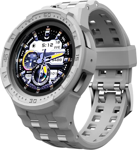 Vista 9 de T-ENGINE Funda Compatible con Correa de Banda para Samsung Galaxy Watch 5 Pro con Estuche para Galaxy 5 Pro 45mm 2022 Hombre
