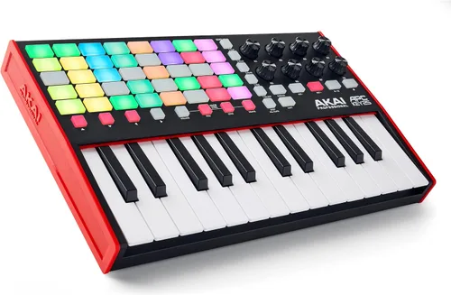 Vista 8 de Akai Professional APC Key 25 MK2 - Controlador de teclado USB MIDI de 25 teclas para lanzamiento de clip con Ableton Live Lite, 40 almohadillas RGB