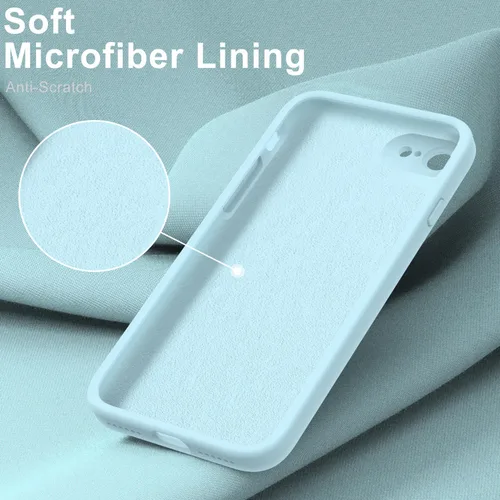 Vista 4 de Goodon Funda para iPhone SE 2022 3rd/SE 2020 de 2ª generación - iPhone 8/7 con protector de pantalla - Protección de cámara - Funda protectora