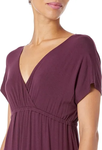 Vista 4 de Tienda Essentials - Vestido largo para mujer, entallado en la cintura (disponible en tallas extragrandes)