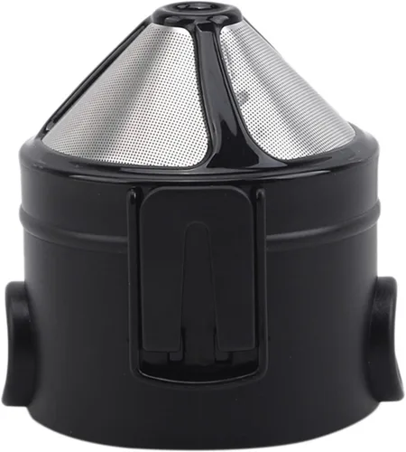 Vista 2 de Cafetera, filtro de goteo de café reutilizable de acero inoxidable, cafetera para verter sobre la cafetera para el hogar, oficina, viajes