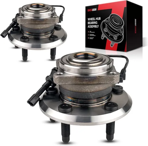 Vista 103 de Conjunto de cojinetes de buje de rueda delantera Torchbeam 513347 para Mazda CX-5 2013-2022, 2014-2021 Mazda 6 Rodamiento de rueda de 5 lengüetas