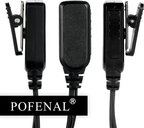 Vista 7 de Walkie Talkie Auricular con micrófono, diseño en forma de G de ajuste seguro para Retevis RT22/RT68/RT21/H-777/RT86, compatible con Baofeng