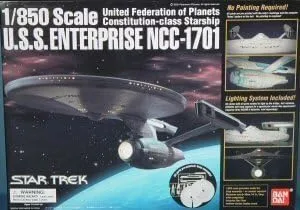 Bandai Star Trek 1/850 USS Enterprise NCC-1701 (importación de Japón)