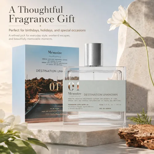 Vista 8 de Destination Unknown 3.4 oz. Eau de Parfum de Memoire Archives