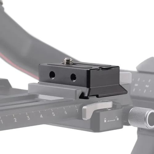 Vista 5 de FocusFoto Placa base de liberación rápida superior mejorada para DJI Ronin RS2 RSC2 RS3 Pro RS4 Pro RS 4 Mini estabilizador de cardán Arca-Swiss