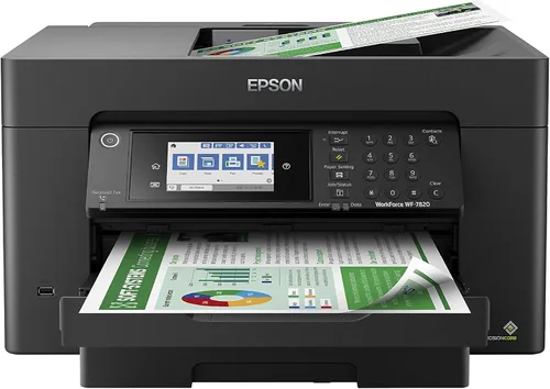 Vista 9 de EPSON, WorkForce Pro WF-7840 - Impresora inalámbrica todo en uno de gran formato con impresión automática a 2 caras hasta 13x19 pulgadas, ADF de 50