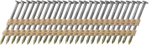 Metabo HPT Clavos para enmarcar | 3 pulgadas x .120 | 21 grados | cabeza redonda completa | galvanizado por inmersión en caliente | vástago de