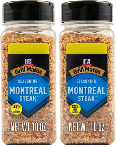 Vista 23 de McCormick Grill Mates Montreal. - Condimento para carne con un 25 % menos de sodio