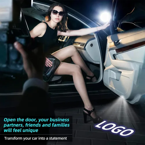 Vista 2 de 2 luces para puerta de automóvil compatibles con LS/ES/is/LX/RX/GS/GX/RC/UX, accesorios de automóvil, no se decoloran, luces LED HD para proyector