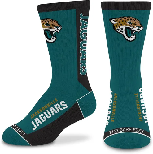 Vista 17 de For Bare Feet NFL - Calcetines unisex para niños de la NFL Mvp Crew