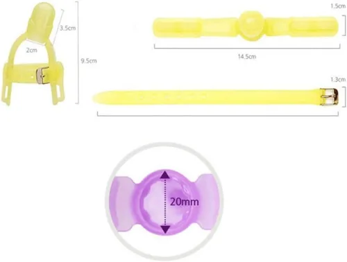 Vista 5 de Kit de tratamiento de succión de pulgar para niños de 1 a 5 años, color aleatorio