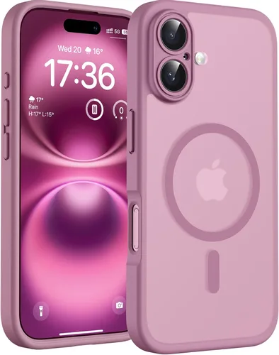 Vista 183 de TOCOL Funda para iPhone 11, compatible con Magsafe, protección completa de cámara, imanes integrados, protección contra caídas, funda translúcida