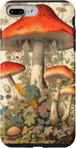 Vista 12 de Vintage Mushroom Case for iPhone 17