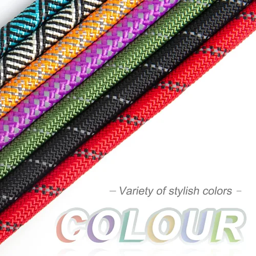 Vista 8 de Fida Paquete de 5 correas antideslizantes duraderas a granel, resistentes de 1/2 pulgadas x 6 pies, cómoda correa antideslizante para perros Verde