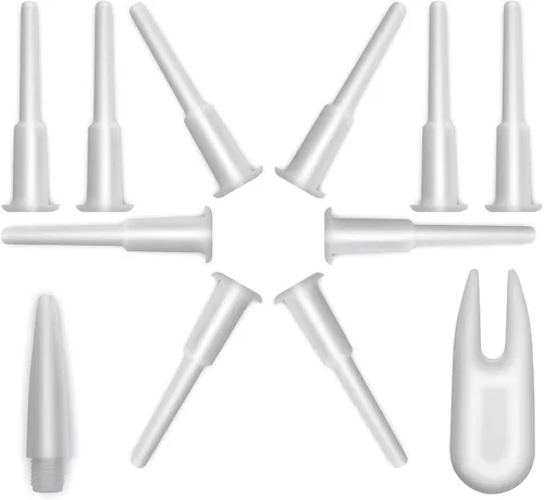 SKOLOO Kit de repuesto de tapón de bola de ejercicio, pelota de yoga, bola de ejercicio, tapón de aire, kit de adaptador de pasador, número de 1