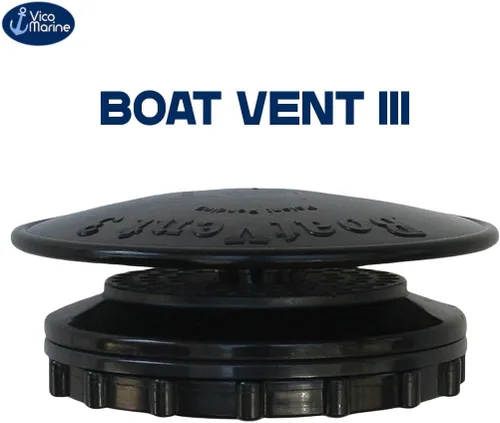 Vista 4 de Vico Marine. Mástil de apoyo + respiradero Boat Vent 3 + base de mástil