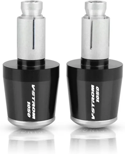 Vista 11 de Motorcycle Handlebar Grips for Suzuki VSTROM1050 V-Strom VStrom 1050 2019 2020 2021 Motorcycle 22MM Handlebar Hand Grips Rubber Handle Bar End Cap