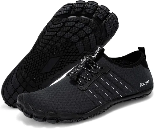 Racqua - Zapatos de agua, secado rápido descalcez playa deportes acuáticos natación surf piscina senderismo buceo unisex