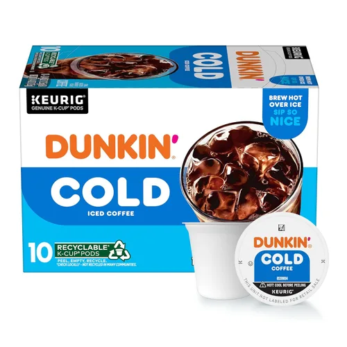 Vista 3 de Dunkin' Café frío, 60 cápsulas Keurig K-Cup