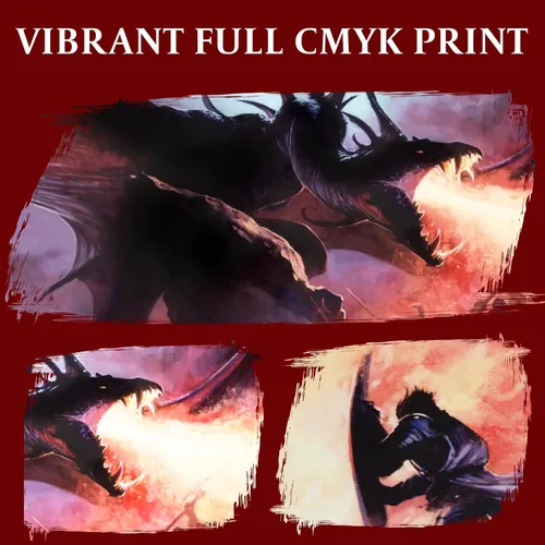 Vista 2 de DND DM Screen 5e – D&D Dungeon Master pantalla impresa a todo color con insertos personalizables – Dungeons and Dragons GM / Game Master Accesorios