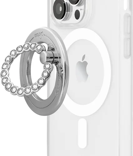 Vista 10 de Sonix Agarre magnético para teléfono y soporte para anillo de teléfono, compatible con MagSafe, soporte giratorio y soporte para teléfono para Negro