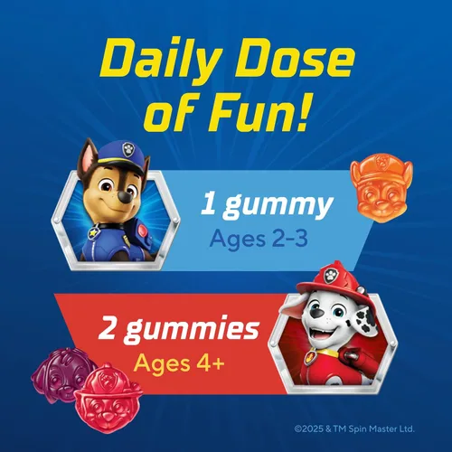 Vista 5 de Lil Critters Paw Patrol Gummies multivitamínicos completos
