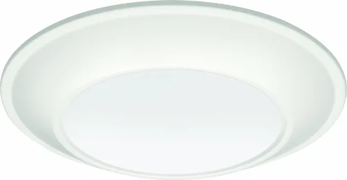 Vista 12 de Juno SlimBasics - Lámpara de techo LED de 4 pulgadas, luz LED descendente de montaje en superficie para luz de ducha o iluminación de armario, Blanco