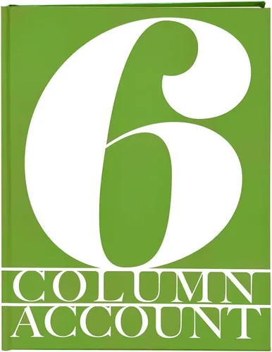 Vista 5 de BookFactory Libro de contabilidad de 2 columnas/libro de cuentas/libro de contabilidad/cuaderno (libro columnar de dos columnas) – tapa dura