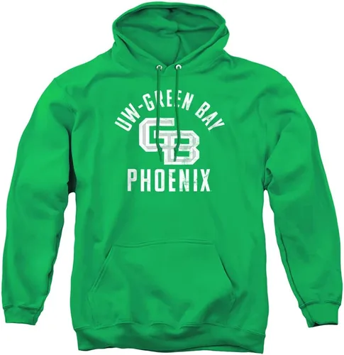 Vista 76 de LOGOVISION Colección oficial de sudaderas con capucha para adultos con logotipo desgastado grande universitario