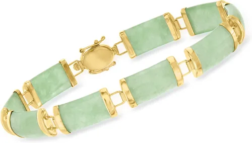 Vista 3 de Ross-Simons Good Fortune Bracelet in 14kt Yellow Gold