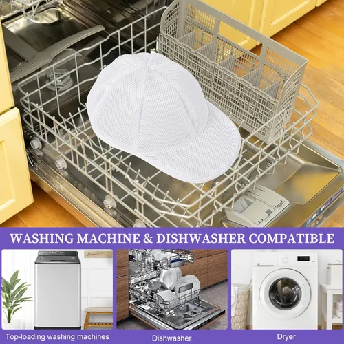 Vista 3 de Hat Washer for Washing Machine Hat Washer Cage Hat Cleaner for Baseball Caps Fit for Adult and Kid's Baseball Caps