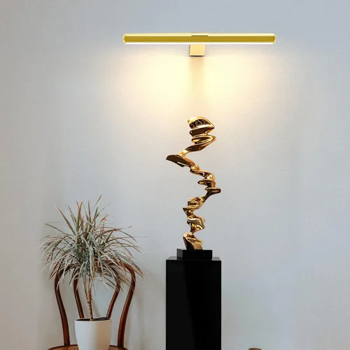 Vista 2 de Battery Picture Lights 16 inch-2PACK , Wireless Rechargeable Painting Light for Art with Remote, Full Metal Led Picture Lights Dimmable Wall Light