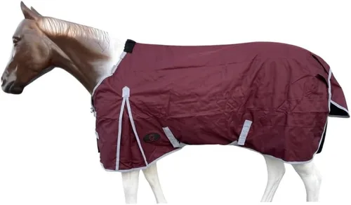 Vista 7 de 1200 Denier Sábana de Lluvia para Caballos (Sábana de Participación Impermeable/Transpirable y a Prueba de Viento) Sábana de Lluvia Transpirable