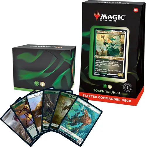 Vista 6 de Magic: The Gathering Baraja Starter Commander – First Flight (Blanco-Azul) Baraja Lista para Jugar para Principiantes y Fanáticos Edades 13+