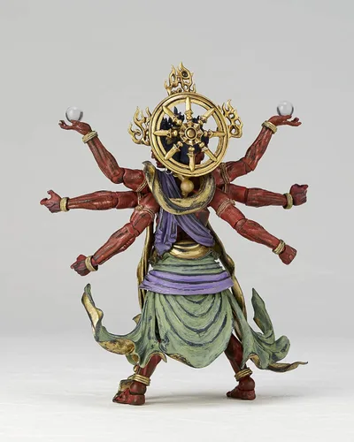 Vista 3 de Kaiyodo Kt Project Kt-025 Takeya Style Jizai Okimono (edición Ashura) figura de acción