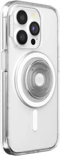 Vista 9 de PopSockets Funda para iPhone 15 con agarre redondo para teléfono compatible con MagSafe, funda de teléfono para iPhone 15, compatible con carga