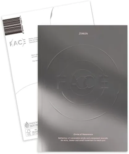 Vista 6 de Jimin Solo Album FACE Photobook ver. (SET (Cara invisible + Cara indefinible))