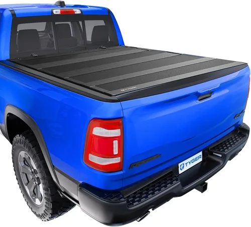Vista 13 de Tyger Auto T1 Cubierta suave enrollable para caja de camioneta compatible con Dodge Ram 1500 2009-2018 y Classic 2019-2025, caja de 5 pies 7