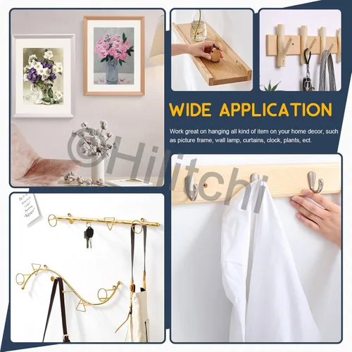 Vista 7 de Hilitchi 200 anclajes autoperforantes para paneles de yeso con tornillos, fácil aplicación, sin taladro ni agujeros en la pared, 66 libras, 0.472 x