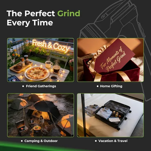 Vista 6 de Mamba Lite 0.75g Negro Molinillo Eléctrico de Hierbas USB de Cabeza de Plástico Completamente. Pequeña Máquina Herbal Portátil y Molinillo