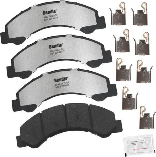 Vista 93 de Pastillas de freno Bendix Fleet Metlok MKD52FM para Apollo, Centurion, Century, Chasis Comercial, Electra, Estate Wagon, GS, 50, 400, 455, LeSabre