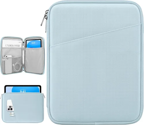 Vista 28 de Dadanism Funda para Tablet de 9-11 Pulgadas Bolsa Estuche de Transporte para iPad (A16) 11ª Gen 11", iPad 10ª Gen 10.9" Air 5/4, i-Pad Air/Pro 11