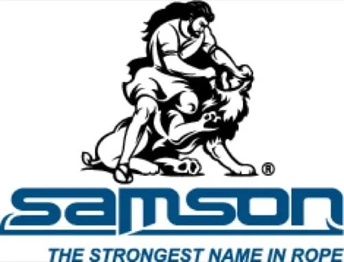 Vista 2 de Samson Pro-Set Línea de anclaje trenzado de nailon trenzado de 3 hebras tamaño 12 pulgadas x 150 pies