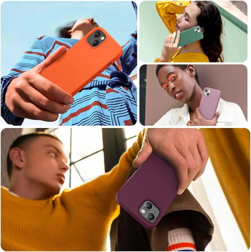 Vista 73 de Miracase Funda ultradelgada diseñada para iPhone SE 2022 (3ª generación)/iPhone SE 2020 (2ª generación)/iPhone 7/iPhone 8 con protector de pantalla