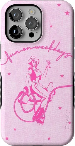 Vista 64 de Casely - Funda para iPhone 14 Pro Max, flores pintadas, Frida Kahlo Floral Girly, compatible con MagSafe