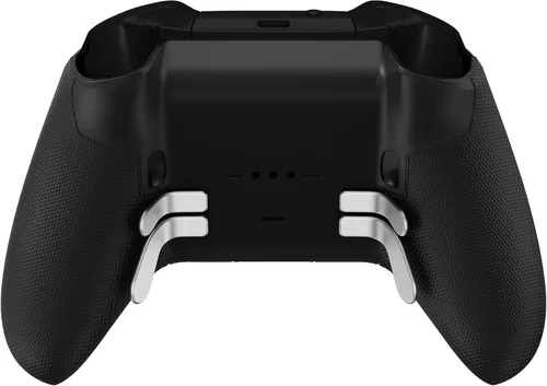 Vista 6 de eXtremeRate Black Replacement Buttons for Xbox One Elite Series 2 Controller, LB RB LT RT Bumpers Triggers ABXY Start Back Sync Profile Switch Keys
