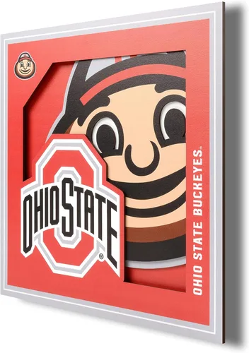 Vista 43 de YouTheFan NCAA Alabama Crimson Tide Serie de Logo 3D de Arte de Pared - 12x12 pulgadas