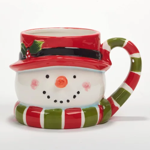 Vista 2 de Certified International Holiday 4 Pc. Juego de tazas, 18 onzas, multicolor
